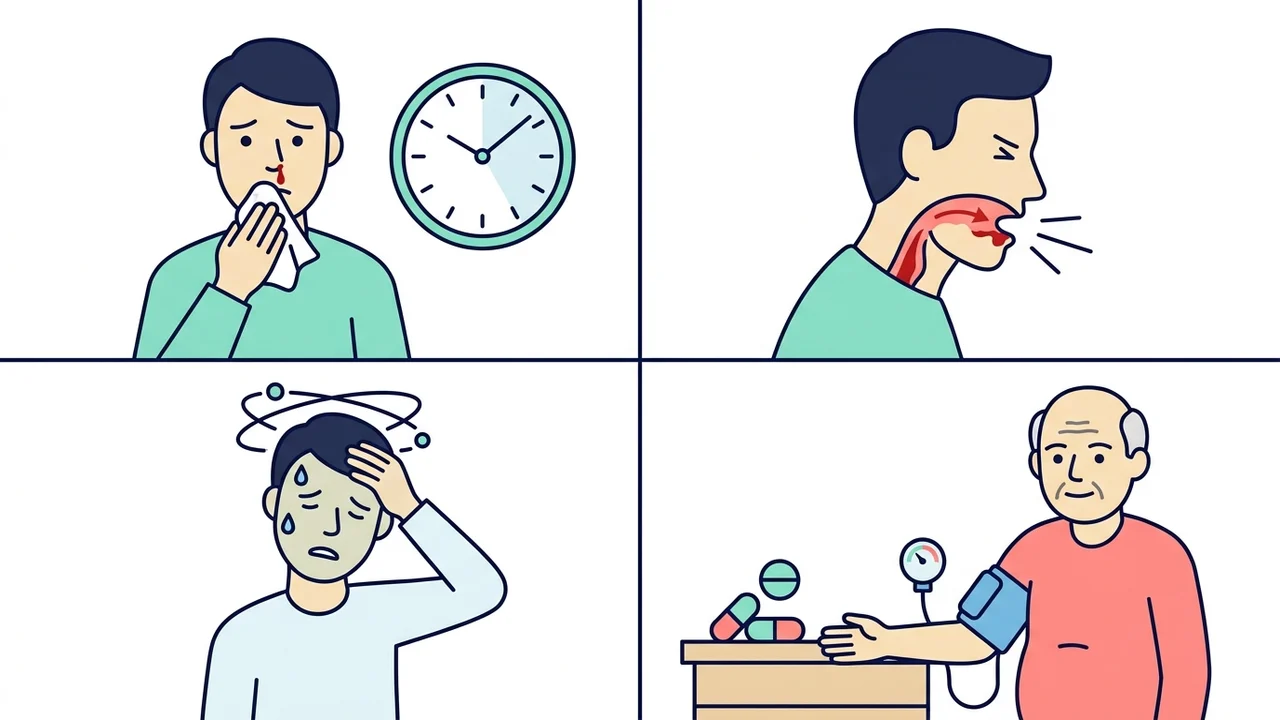 Bốn dấu hiệu chảy máu mũi nặng cần đưa người bệnh vào viện ngay